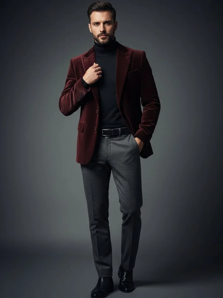 Deep Winter man example