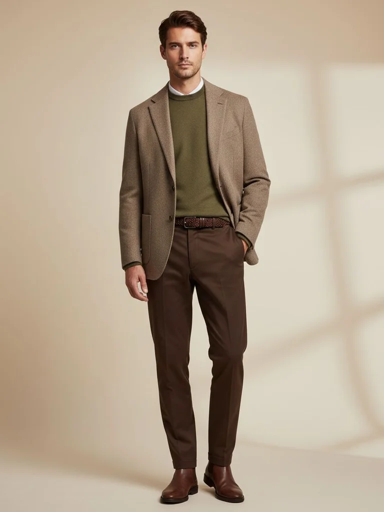 Soft Autumn man example